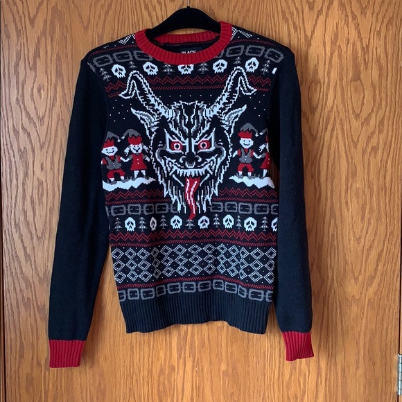 Sweaters | Krampus Fair Isle Xs Black 
